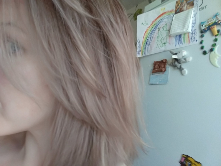 Эстель из русого в блонд