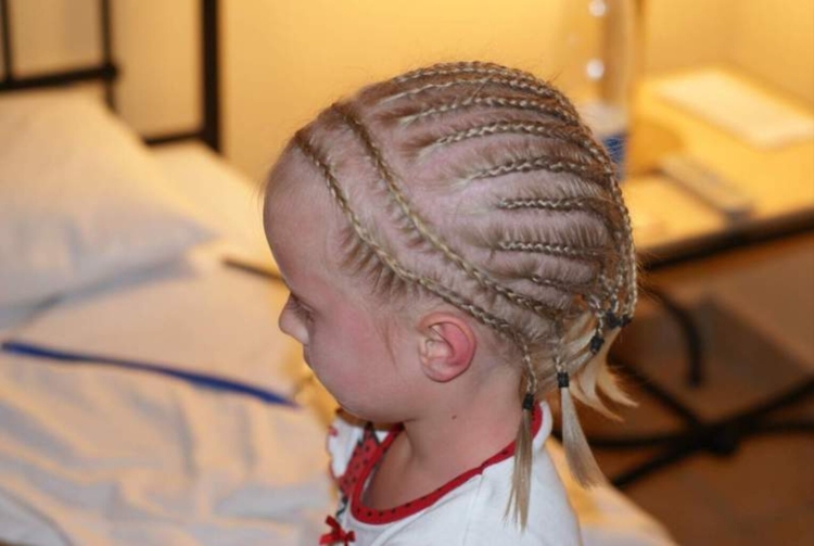 Косички для мальчиков дракончик