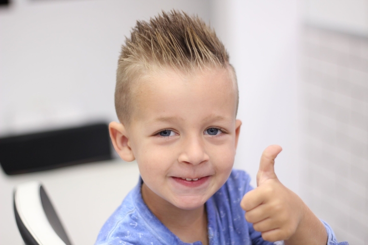 Причёска Ёжик для мальчика