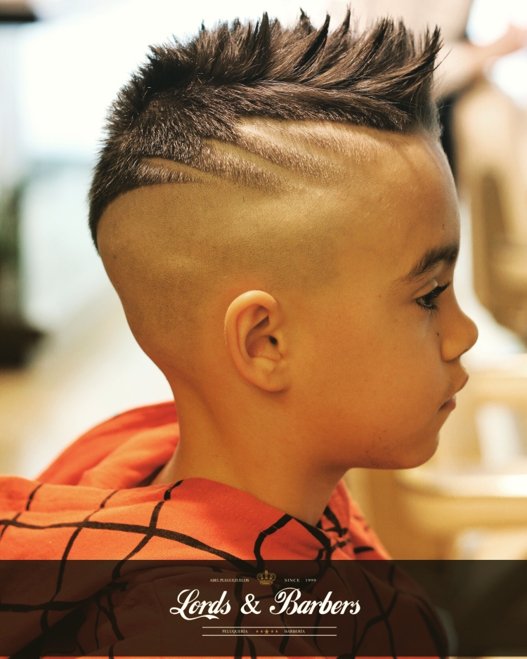 Детские креативные стрижки мальчику