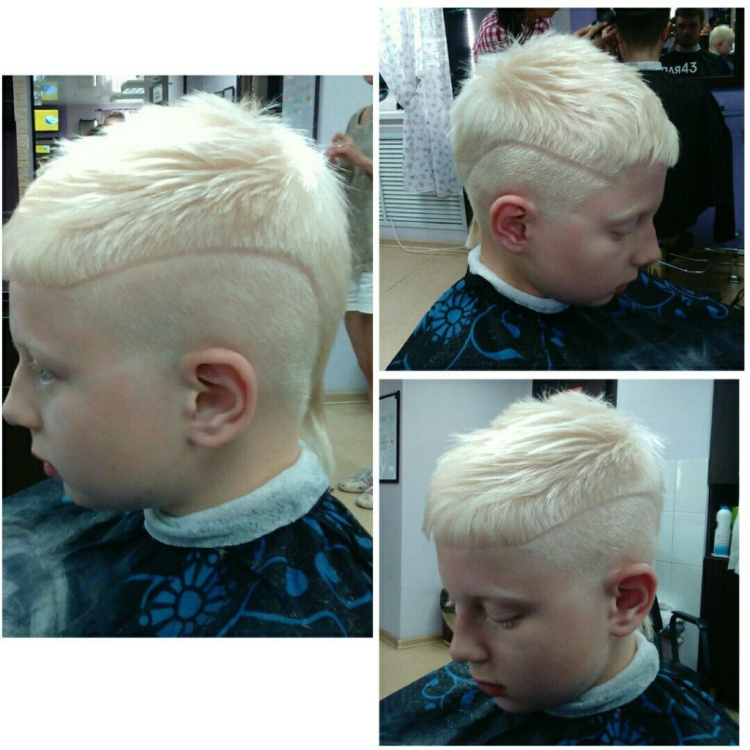 Стрижка дракончик для мальчиков