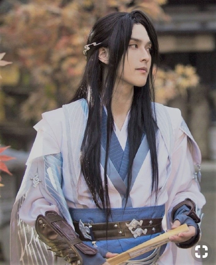 Длинноволосые мужчины в Ханьфу