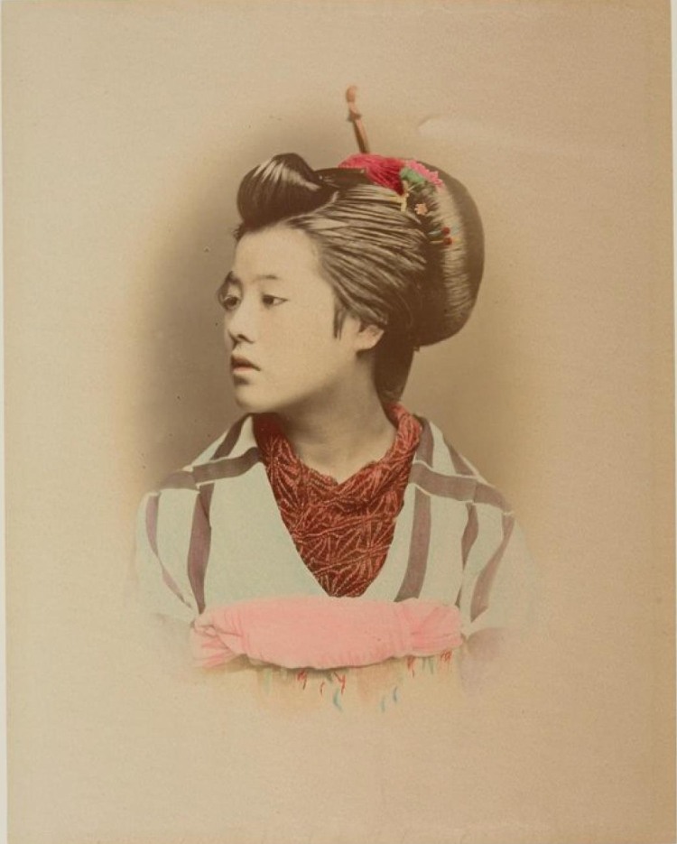 Японские прически для девушек традиционные