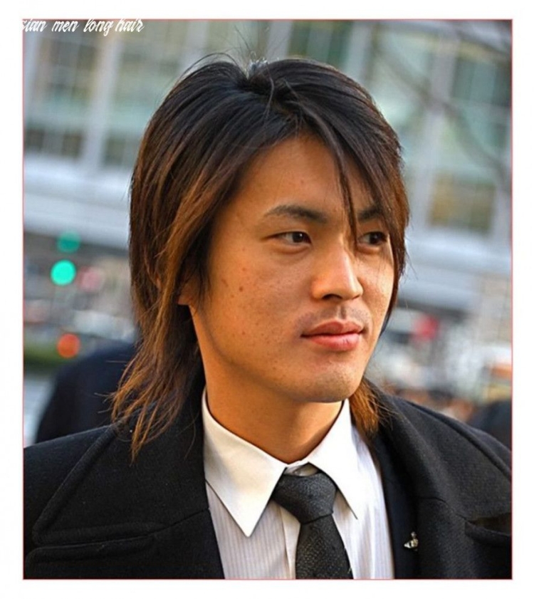 Азиатские длинные волосы мужские