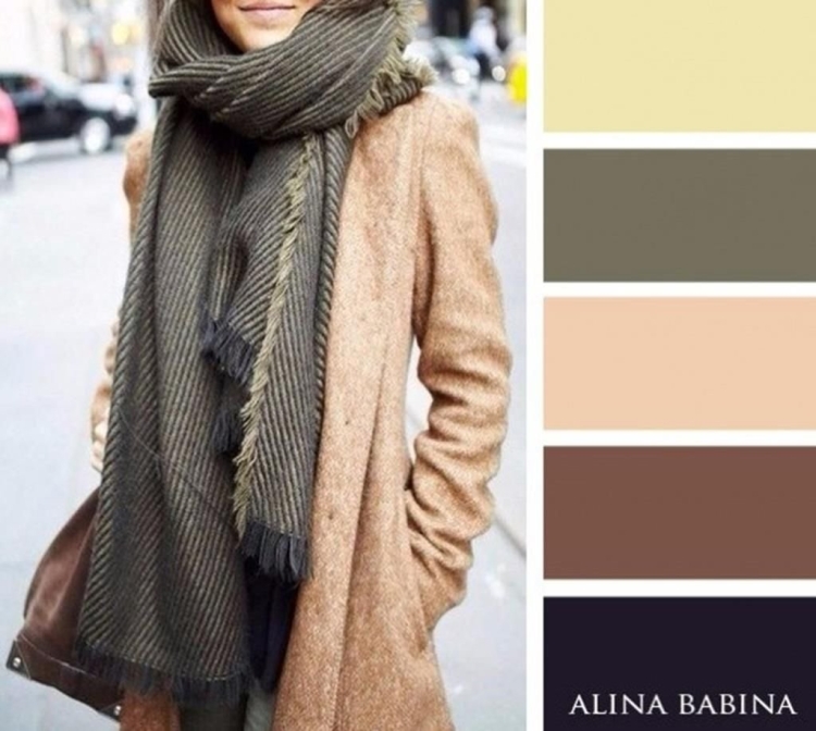 Сочетание бежевого цвета