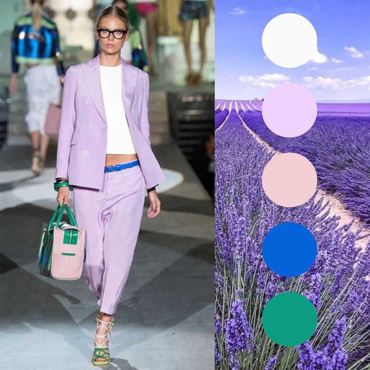 Сочетание сииеревогоцвета