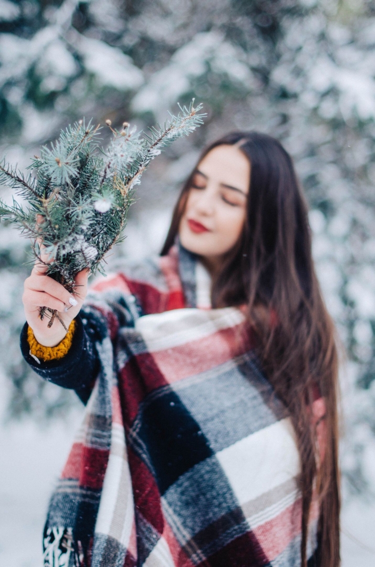 Фотосессия зимой