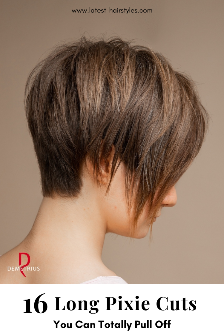 Стрижка Пикси Деметриус