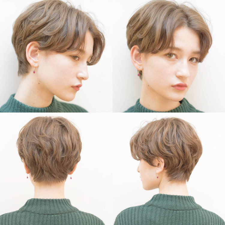 Корейская Пикси стрижка Томбой