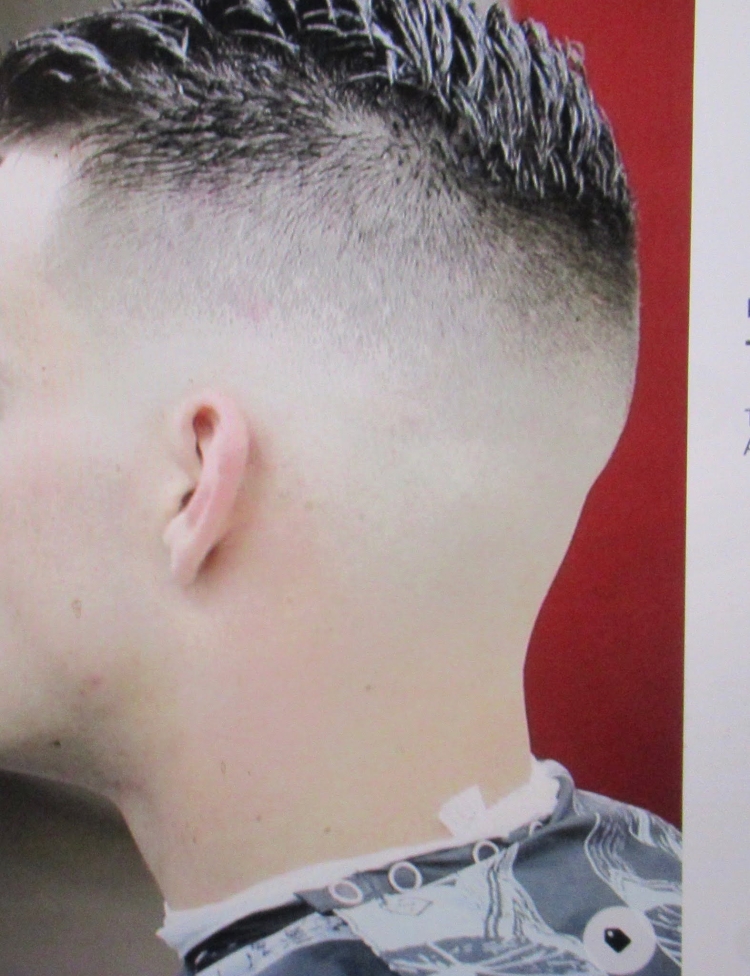 Фейд Ежик стрижка