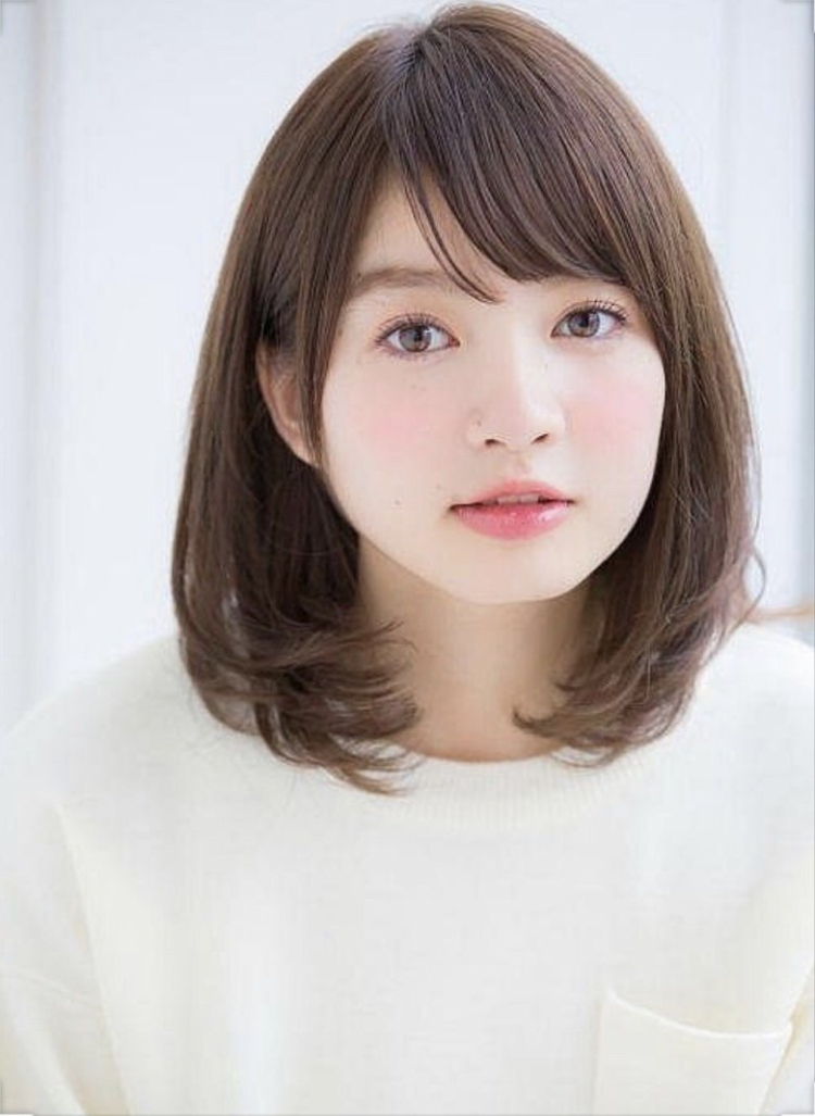 Haircut korean short средние волосы
