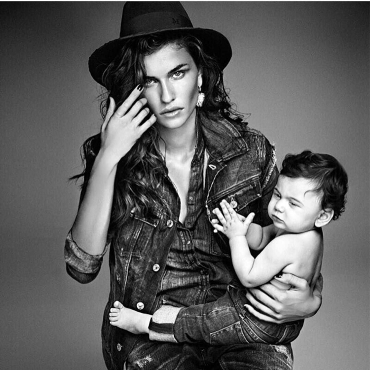 Стильная фотосессия с малышом