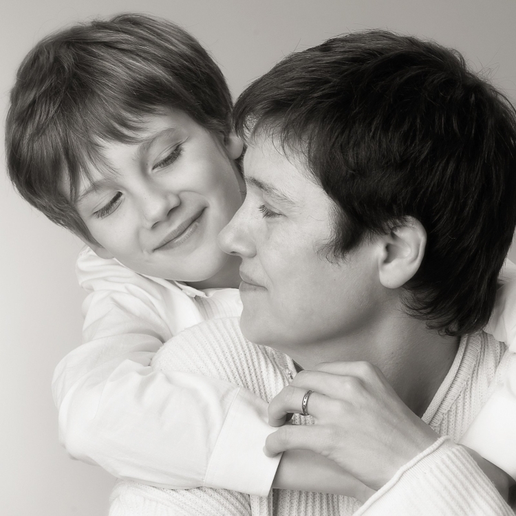 Фотосессия со взрослым сыном