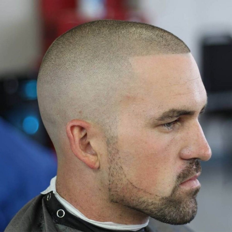 Стрижка фейд милитари