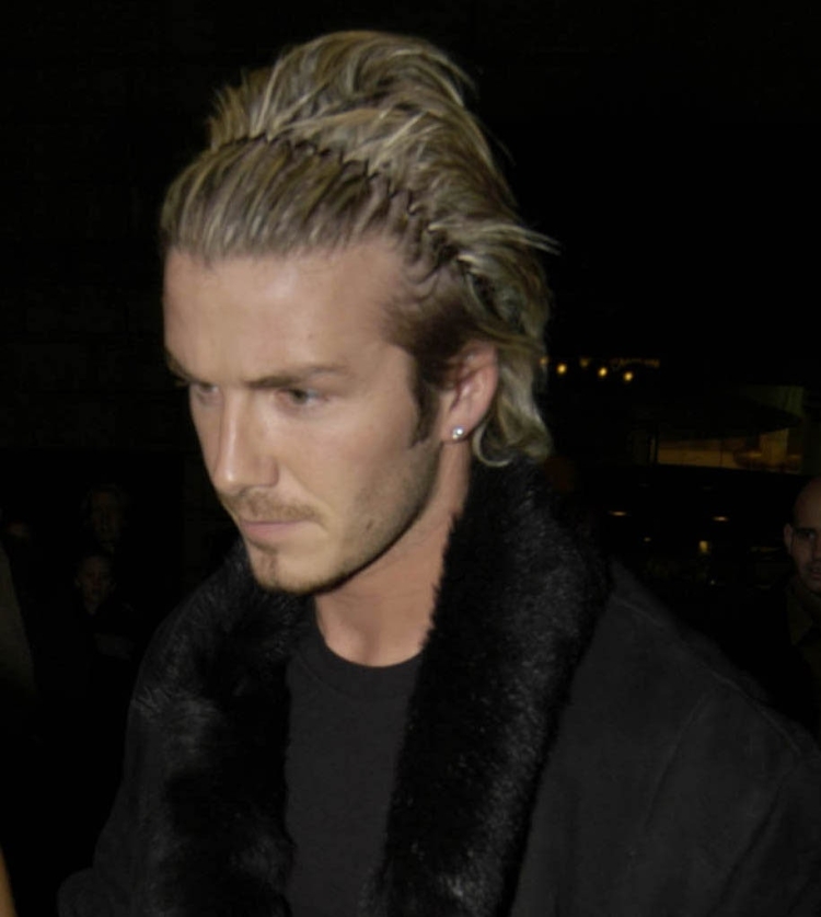 Дэвид Бекхэм с ободком