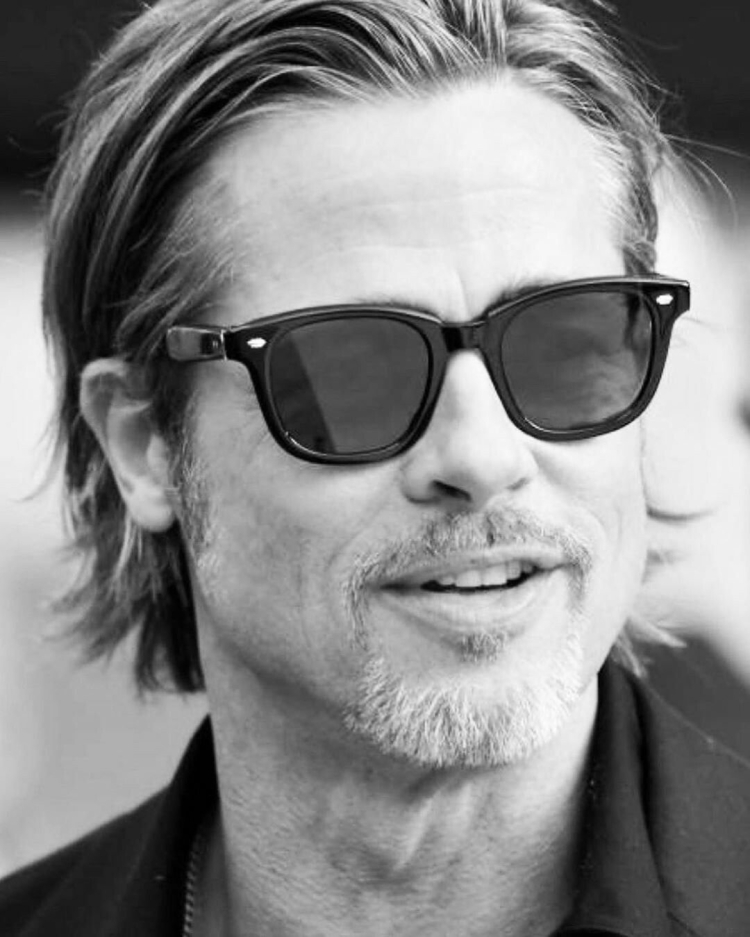 Брэд Питт прически