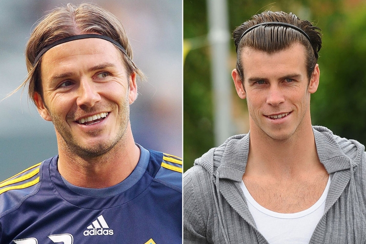 Гарет Бэйл и Бекхэм