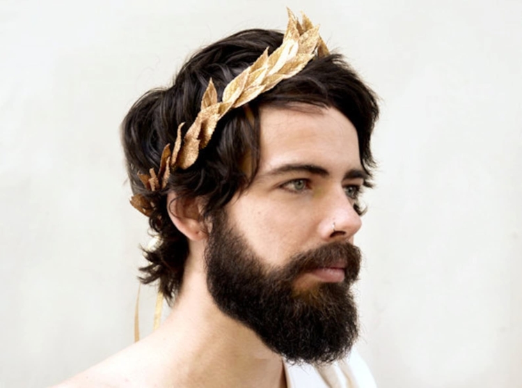 Греческие прически мужские