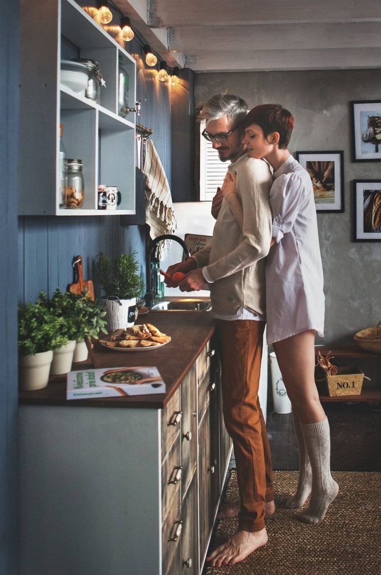 Фотосессия на кухне