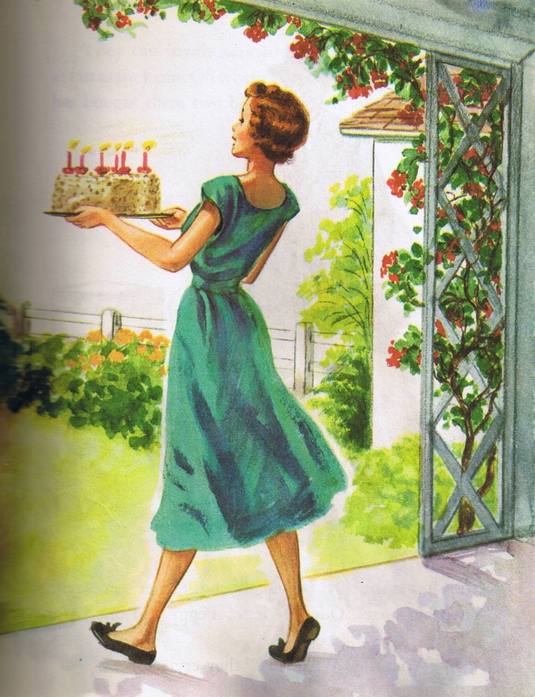 Елена, с днем рождения в стиле ретро