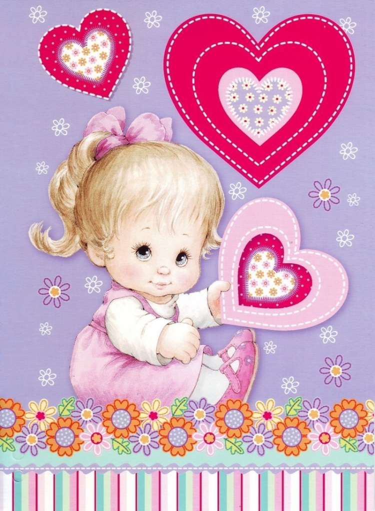 Детская открытка