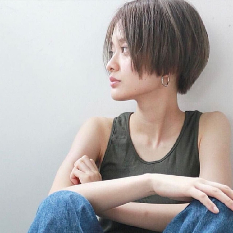 Корейские короткие стрижки для девушек