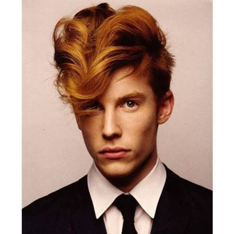 Рыжий цвет волос парни
