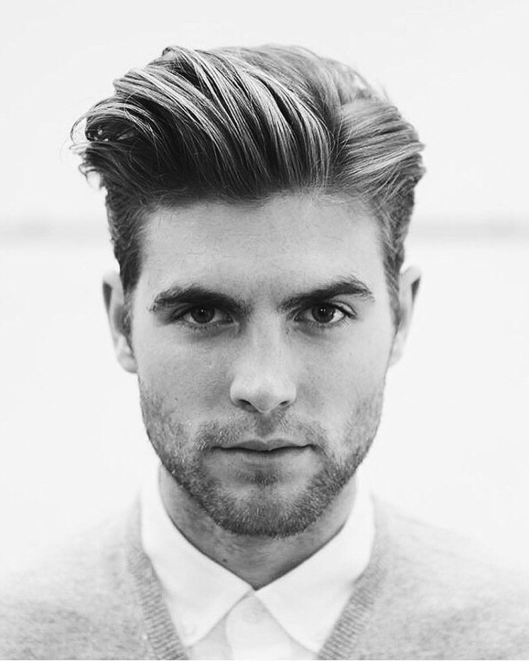 Quiff стрижка мужская