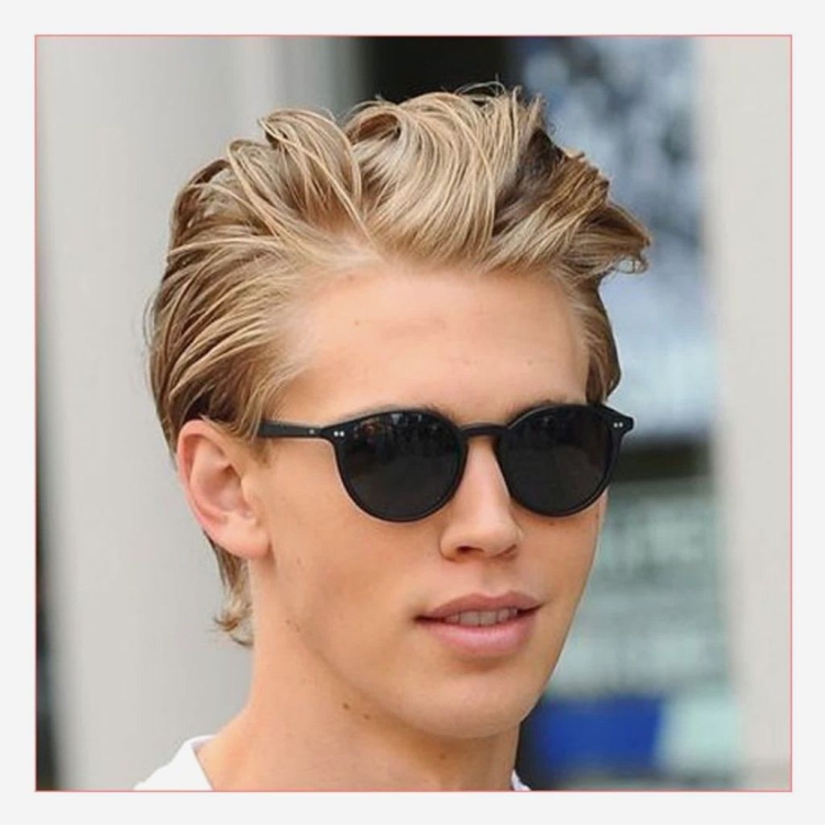 Блондинистые прически для мужчин