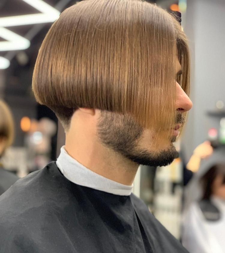 Стрижка под каре мужская