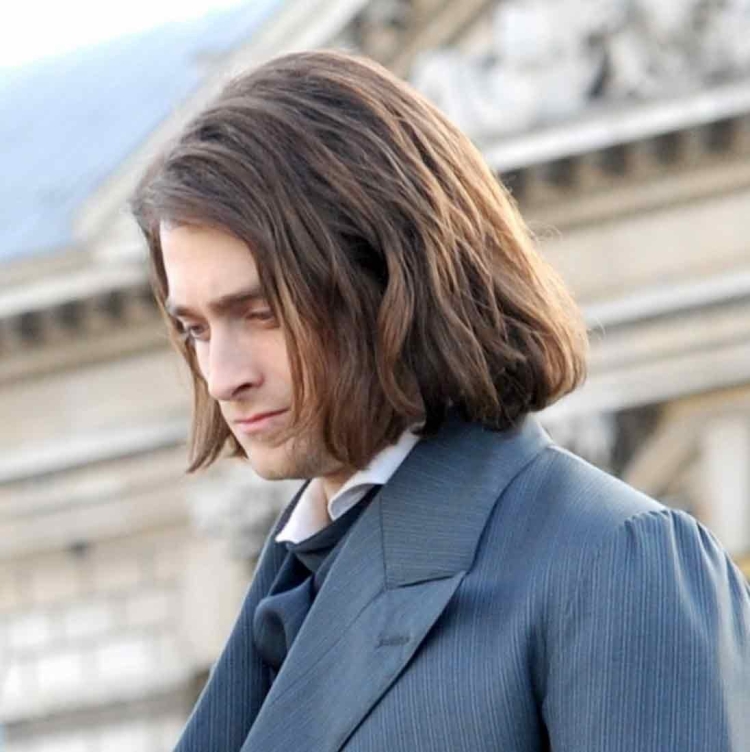 Даниэль Рэдклифф с длинными волосами