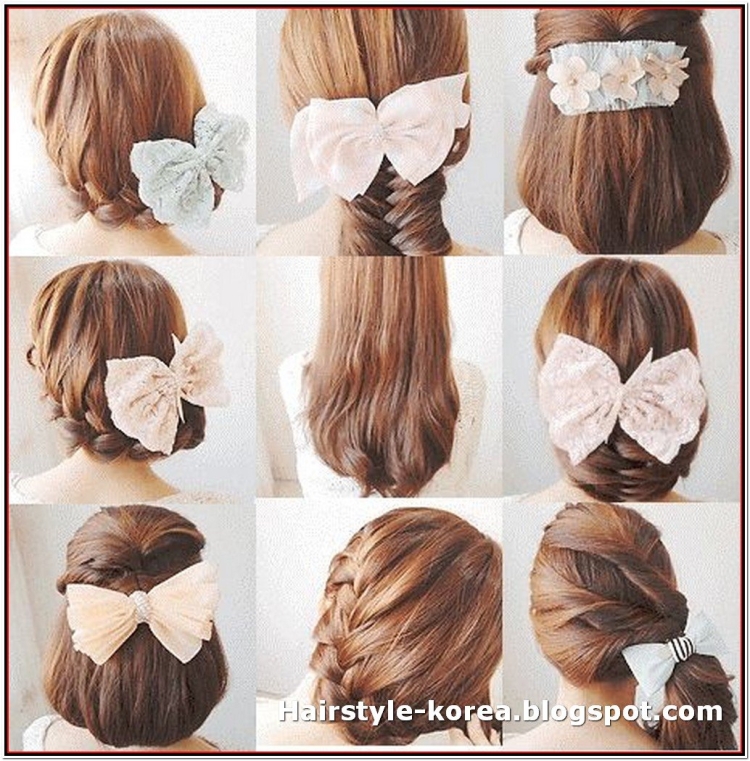 Легкие корейские прически