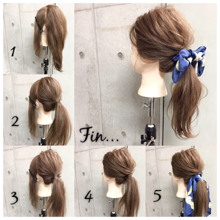 Корейские причёски на средние волосы пошагово