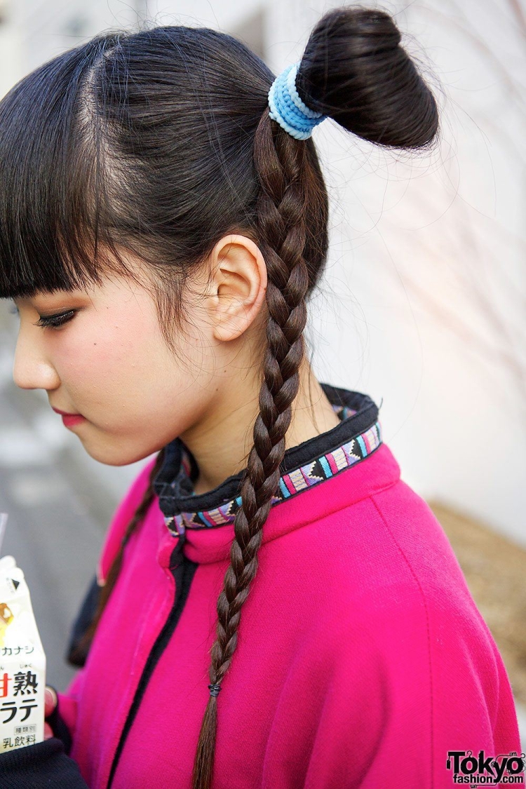 Японские прически для девочек