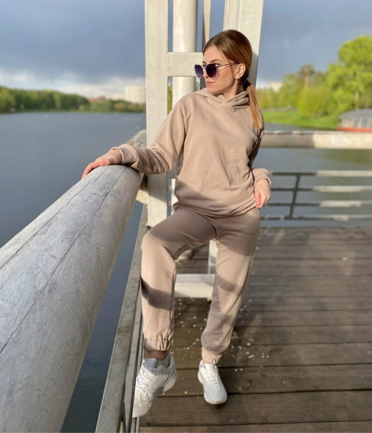 Костюм спортивный из футера