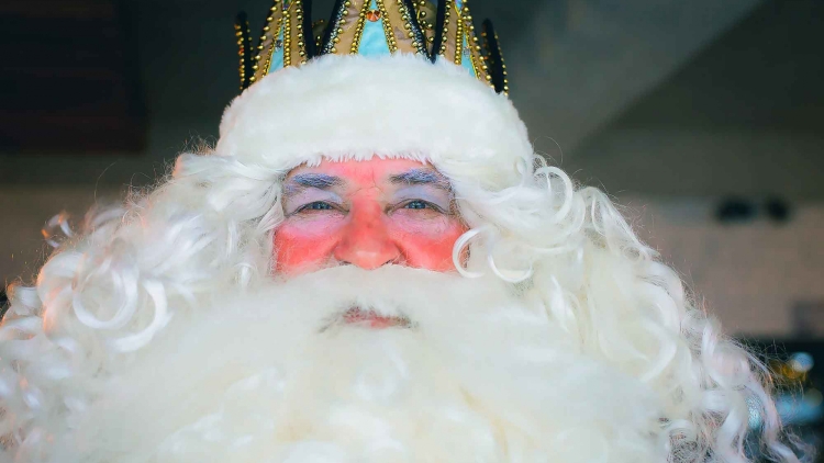 Грим Деда Мороза