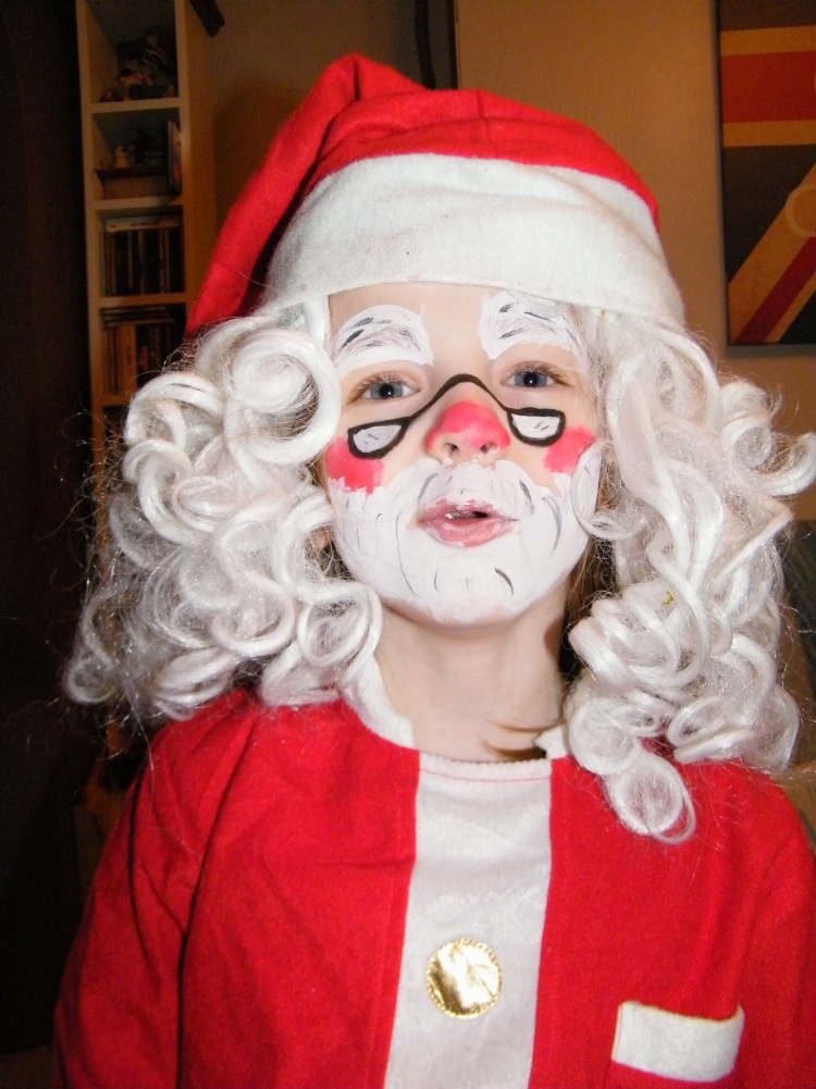 Грим Деда Мороза