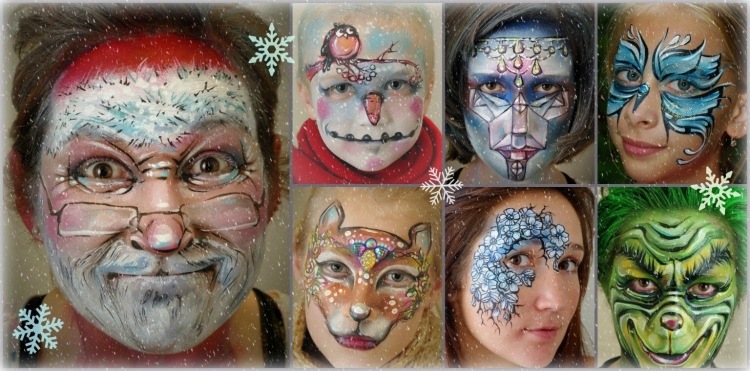 Грим на старый новый год