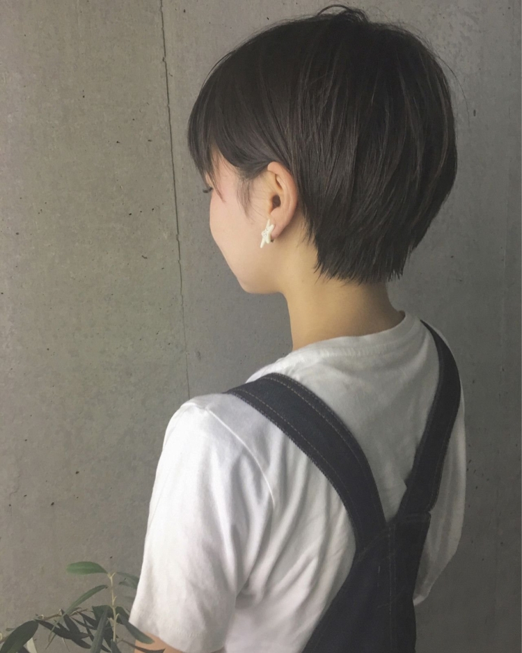 Корейское Боб каре Томбой