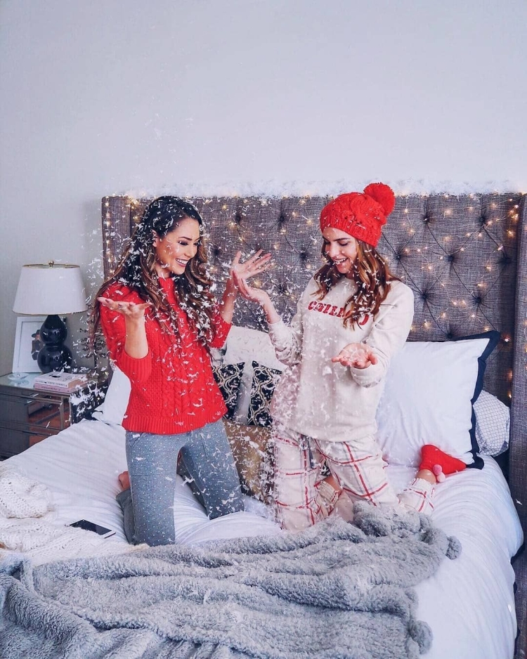 Новогодний фотосет с подругами