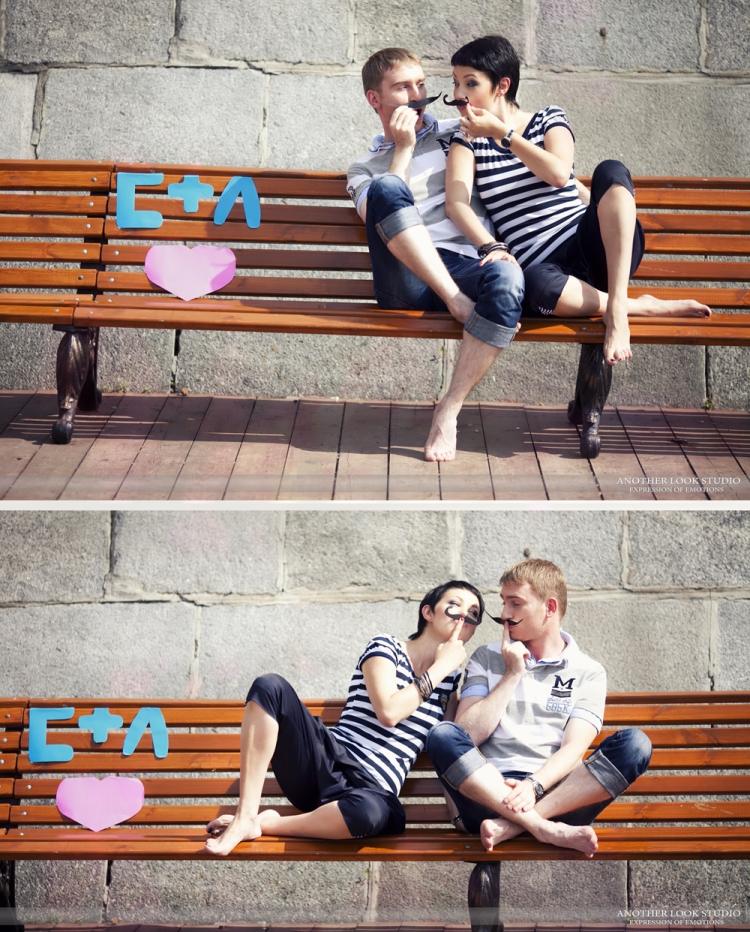 Интересные фотосессии для пары