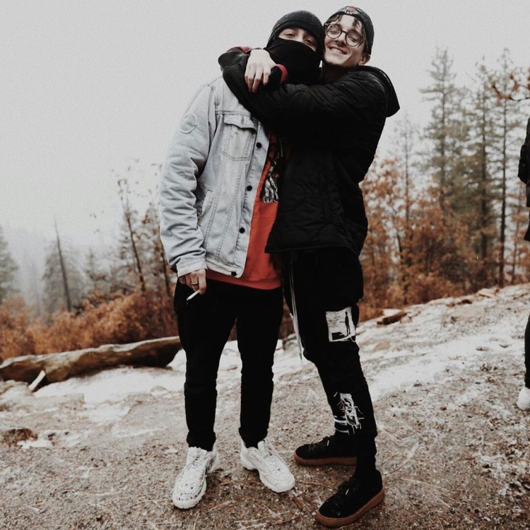 Пацаны зимой