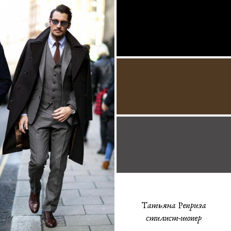 Цветовые сочетания в одежде для мужчин
