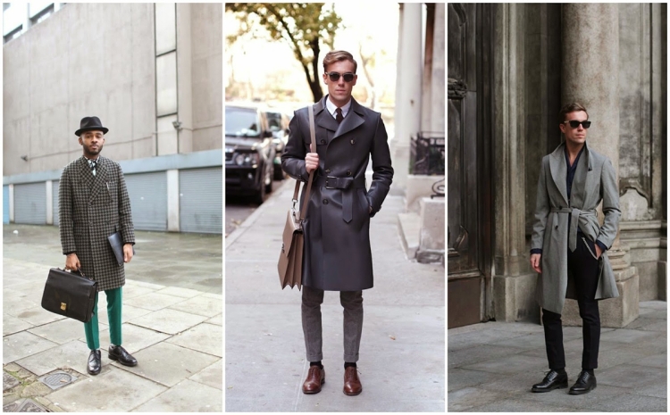 Сочетание серого цвета в мужской одежде