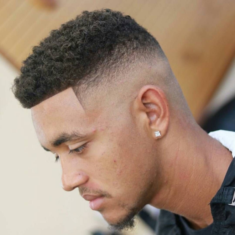 Причёска фейд АРМИ мужская