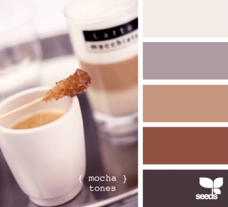 Цвет капучино сочетание