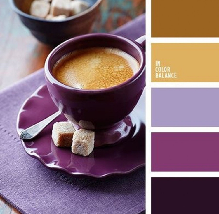Сочетание цветов с кофейным