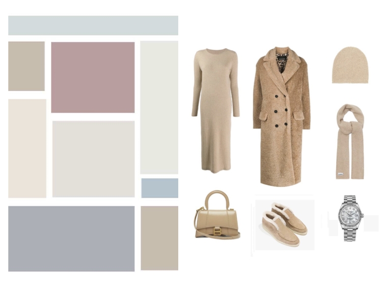 Цветовая палитра для капсульного гардероба