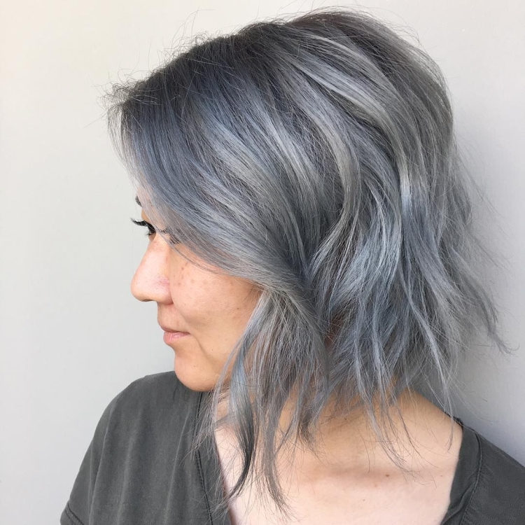 Антрацит цвет волос