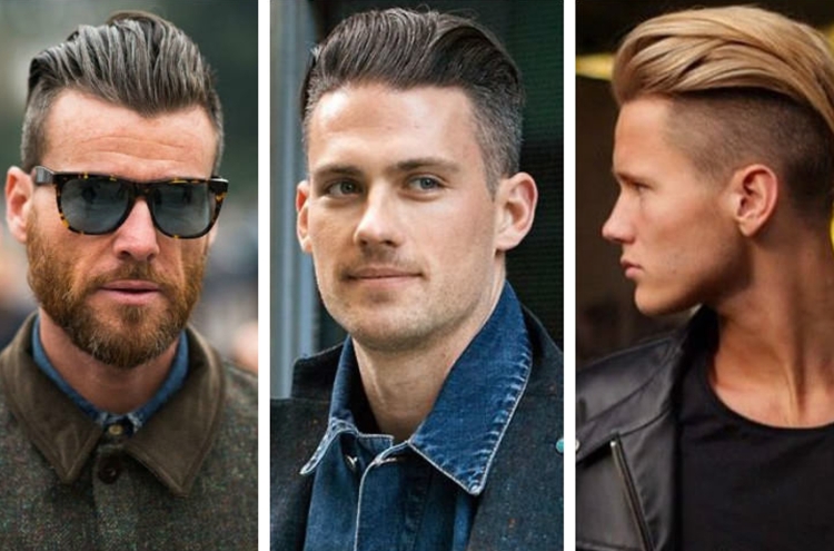 Мужские стрижки с зачёсом назад на длинные волосы